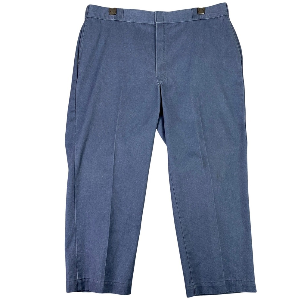 Vintage 1990s Dickies Logo Patch Straight Leg Workwear Chino Pants Mens 40x26